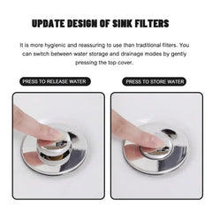 🔥Last Day Sale 50% OFF🔥Isolate odor and prevent cockroaches-Stainless Steel Floor Drain Filter