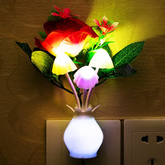 LED Mushroom Multi-color Night Lights